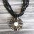 Balinese "Shiva" Shell Necklace in Black